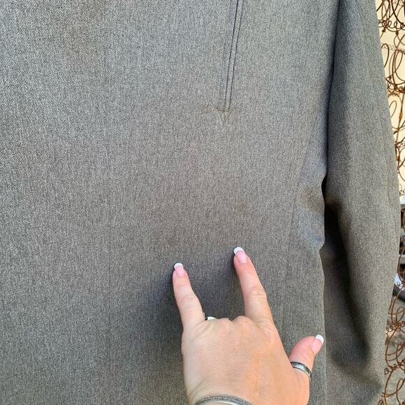 Circle S Western cowboy suit sport coat jacket gray 42L - Picture 5 of 7